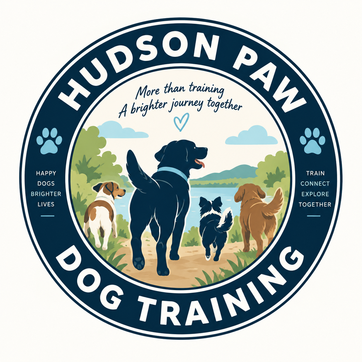 Logo Hudson Paw Dog Training